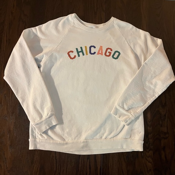 Alice & Wonder Tops - Alice & Wonder lightweight crewneck Chicago sweatshirt